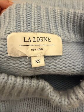 La Ligne Light Blue Crewneck Sweater
